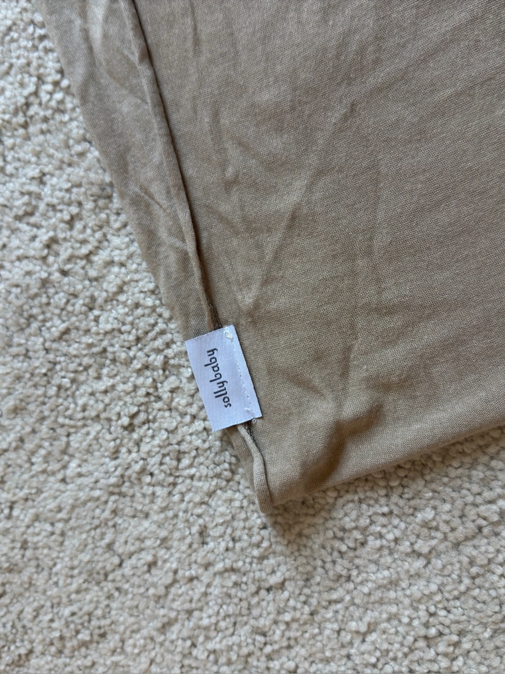 Solly Baby Tan Beige Muslin Wrap